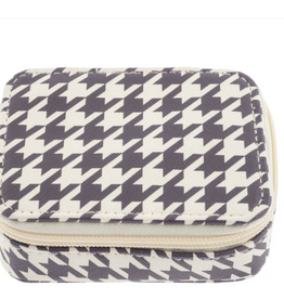Karma Travel Pill Case Houndstooth