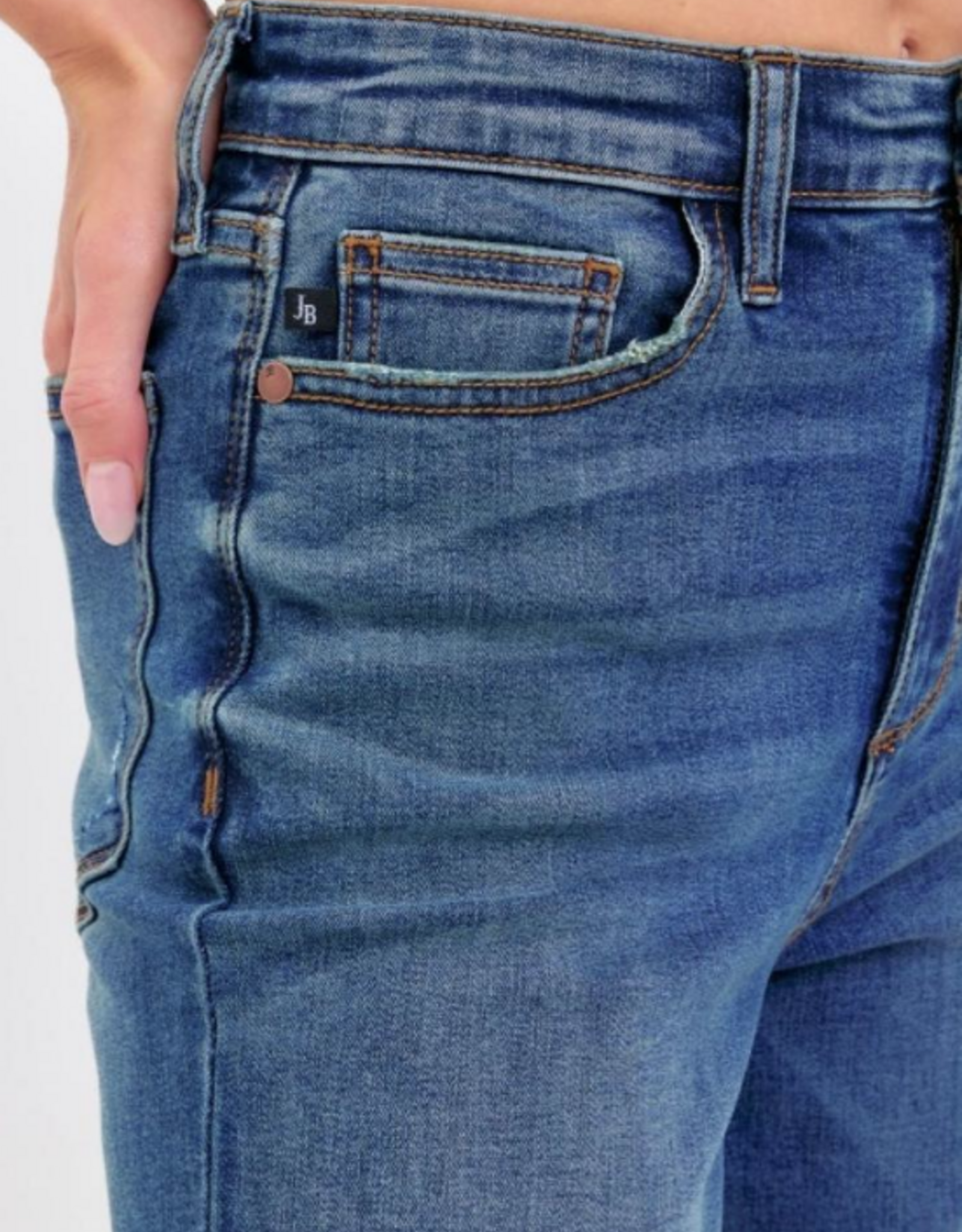 Judy Blue Judy Blue  Blue High Waist Straight Fit  Jean