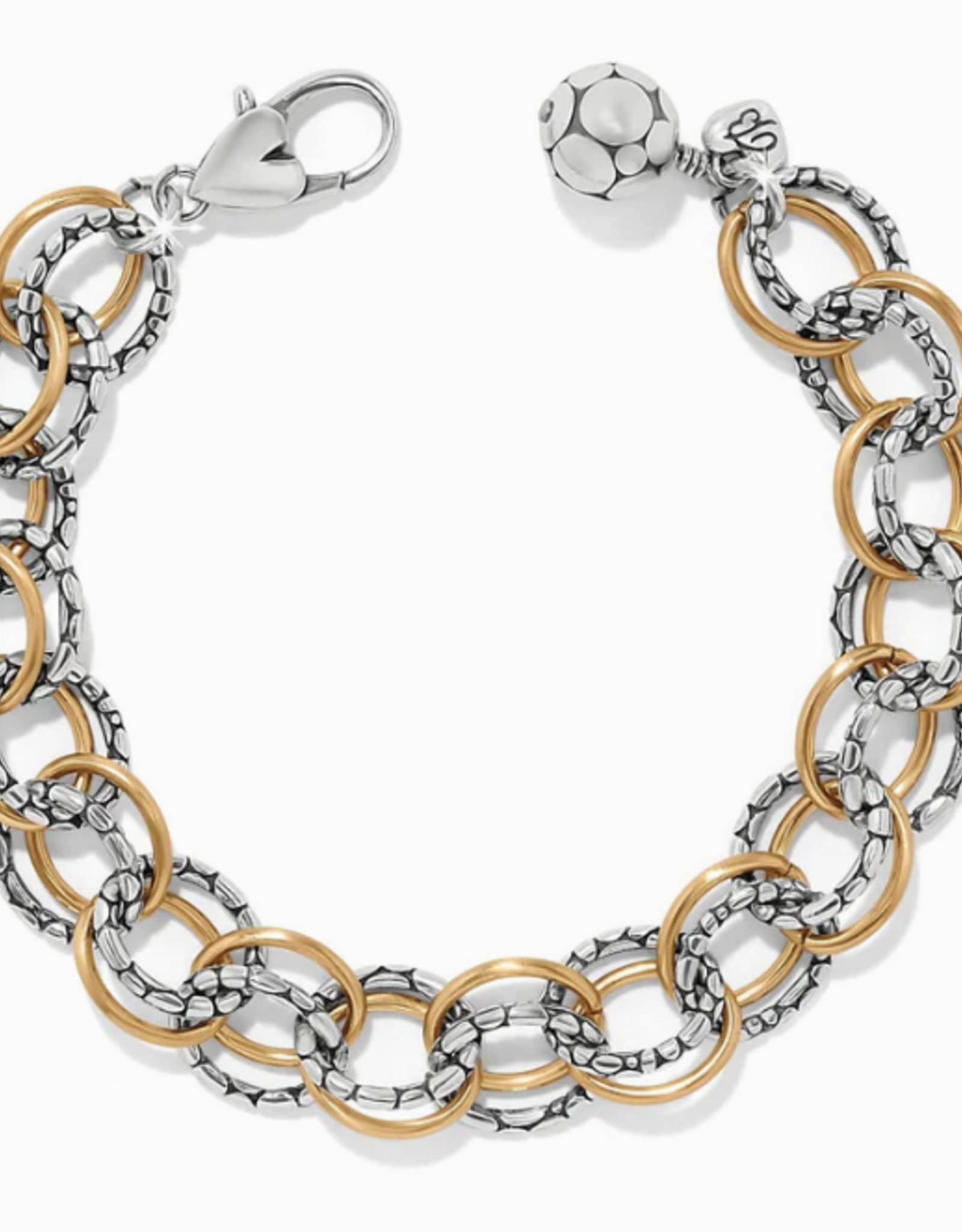 Brighton Brighton  Two Tone Pebble Link Bracelet