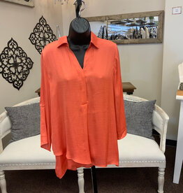 Renuar Renuar Sorbet V-Neck  3/4 Sleeve Top