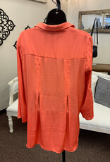 Renuar Renuar Sorbet V-Neck  3/4 Sleeve Top