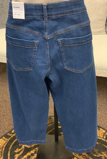 Tribal Tribal Audrey Fade Blue Wide Leg  Crop Denim