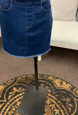 Tribal Tribal  Audrey Pull On Fade Blue Denim Skirt