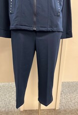 L. Hameric L. Hamrick Baywatch Navy Pull On Capri Pant