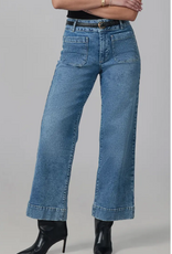 Lola Jeans Lola COLETTE Light Blue High Rise Wide Leg Jean