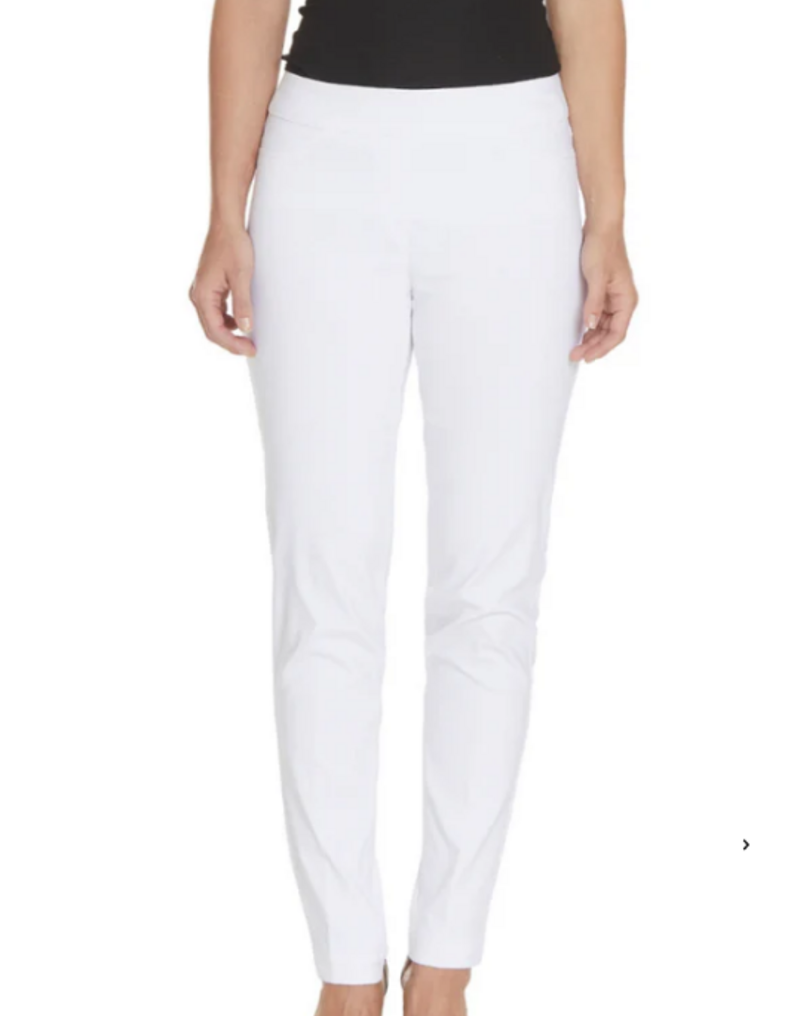 slimsations Slimsations White Narrow Leg Pant