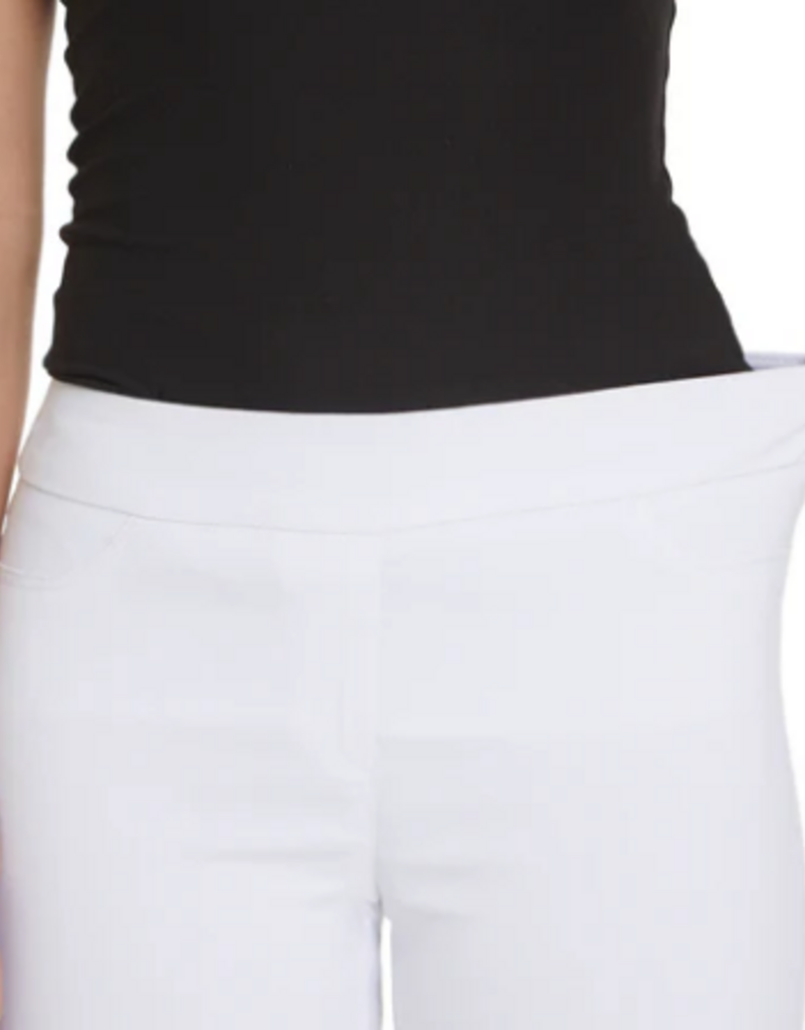 slimsations Slimsations White Narrow Leg Pant