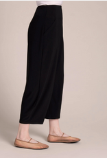 Sympli Sympli  Black Soffio Crepe Narrow Lantern Pant
