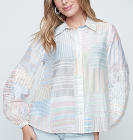 Renuar Renuar  Multi Color  Button Up L/S Blouse