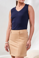 Tribal Tribal Canvas Sky Pull-On Skort w/Pockets