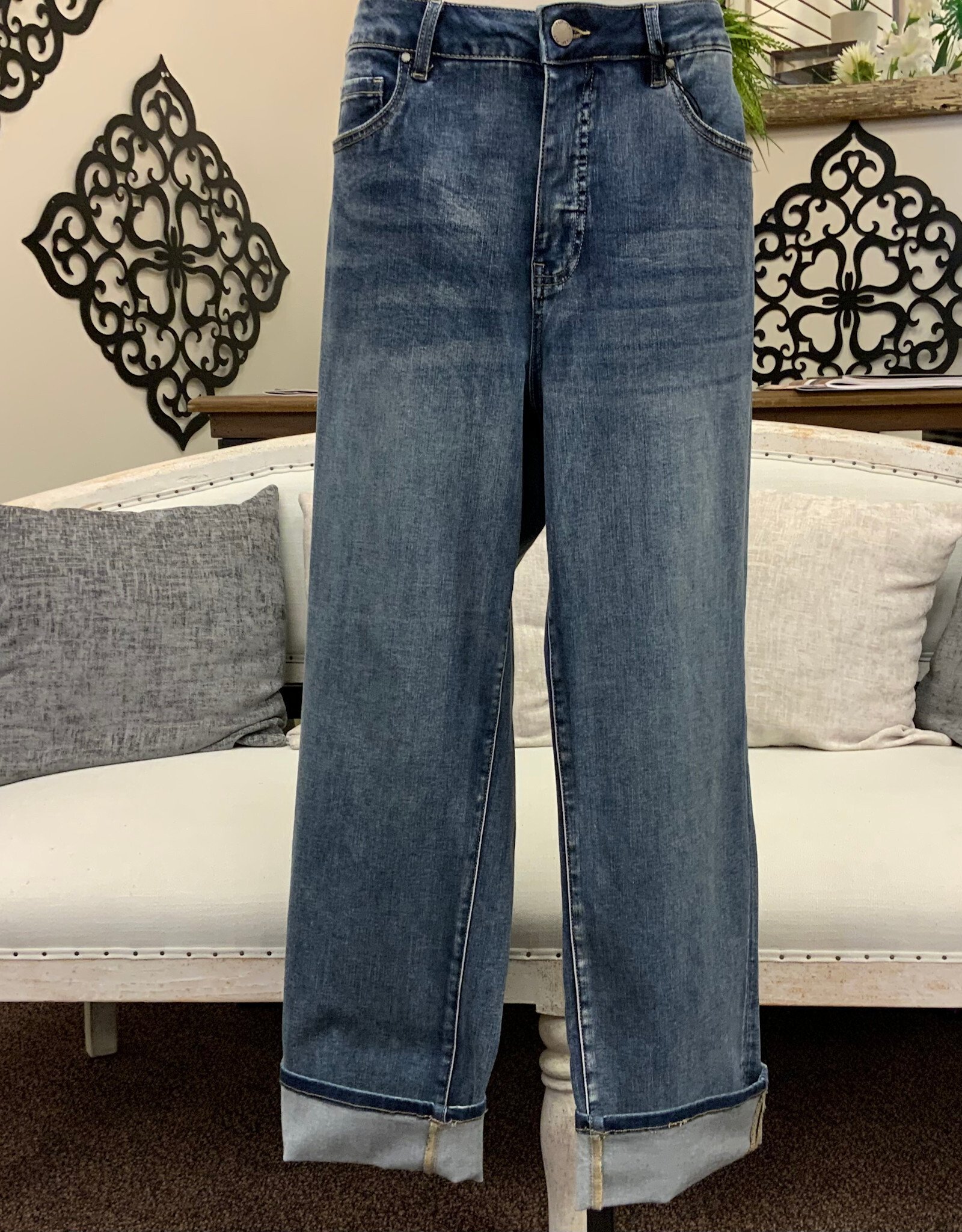 APNY APNY Medium Indigo Cuff Jean AS