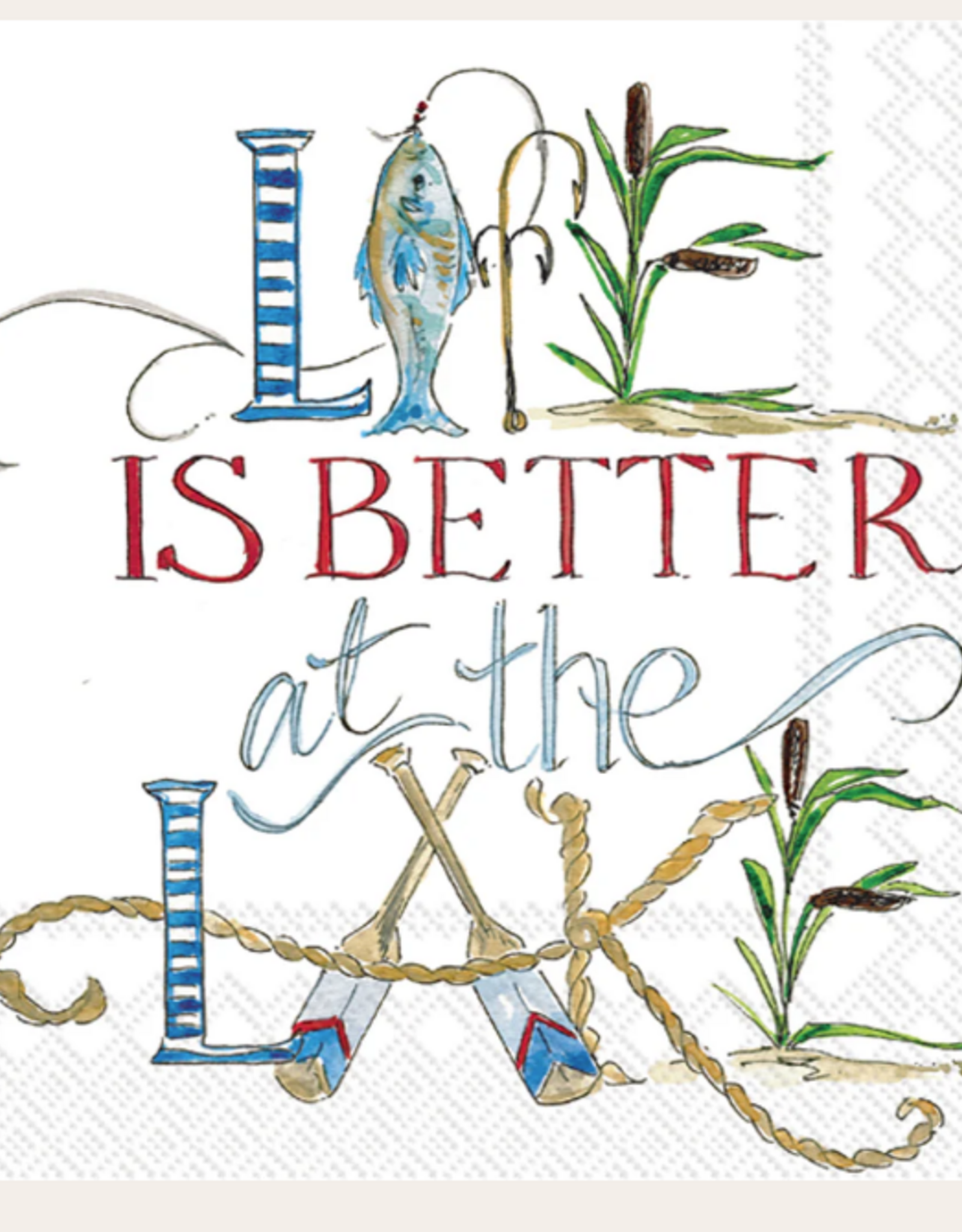 Boston International Lake Life Lunch Napkin