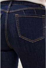 Tribal Tribal Rinse Blue Sophia Curvy Micro Flare Jean