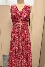 Tribal Tribal Gardenia Sleeveless V-Neck Maxi Dress