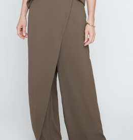 Renuar Renuar Khaki  Pull On Gaucho Pant