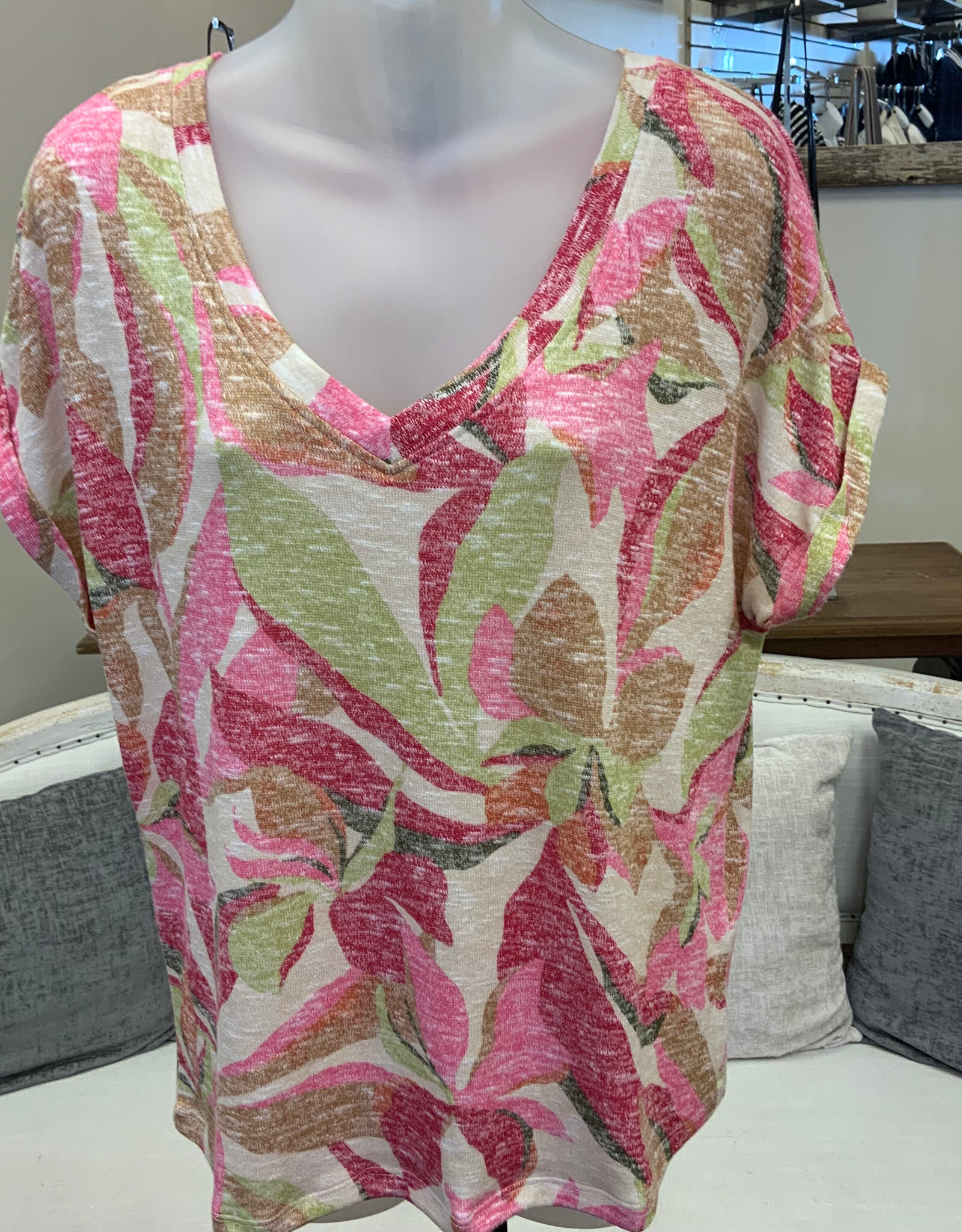 Tribal Tribal  Dragon fruit  Cap Sleeve Wear 2 Ways