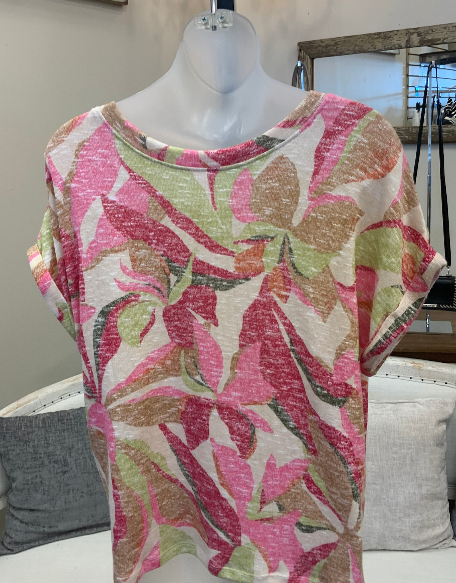 Tribal Tribal  Dragon fruit  Cap Sleeve Wear 2 Ways