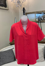 Renuar RenuarTerracotta S/S V-Neck Top