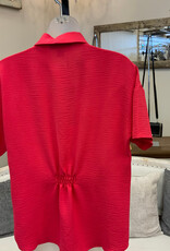 Renuar RenuarTerracotta S/S V-Neck Top