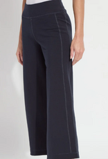 Lysse Lysse  Navy/Grey Reversible Wide Cropped Leg Jogger