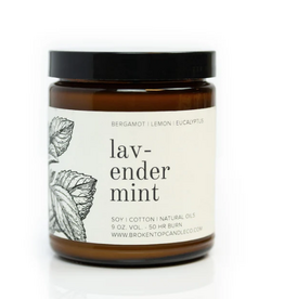 Broken Top Broken Top Lavender Mint 9oz Soy Candle