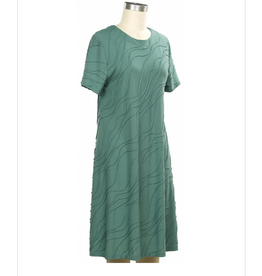 Southern Lady Southern Lady 6385 Holland  Jade Short Sleeve Mid Length Dress