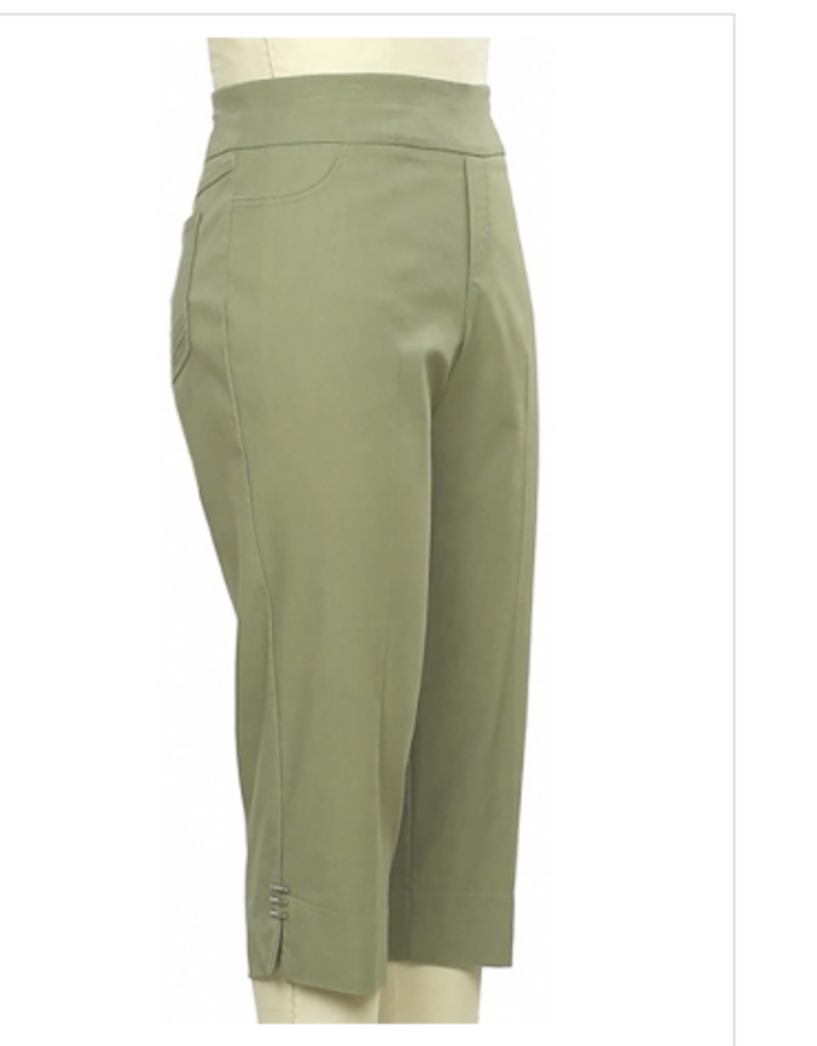 N Touch N Touch Moss Pull On Wide Waist Band Capri