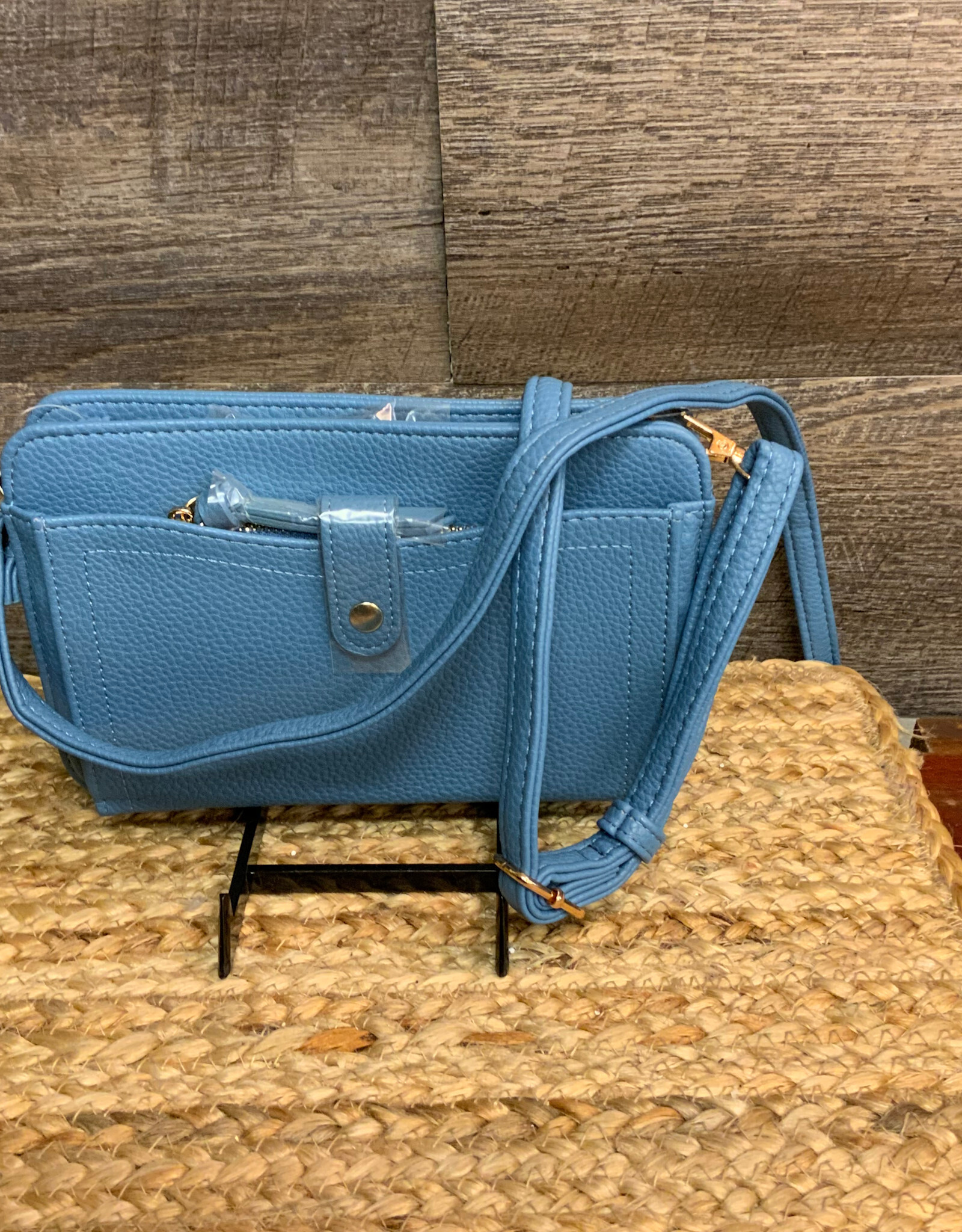 Coronet Coronet 39036 Denim Crossbody W/Card Holder