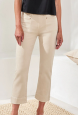 Tribal Tribal Canvas 5PKT Pull On Kick Flare Capri