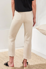 Tribal Tribal Canvas 5PKT Pull On Kick Flare Capri