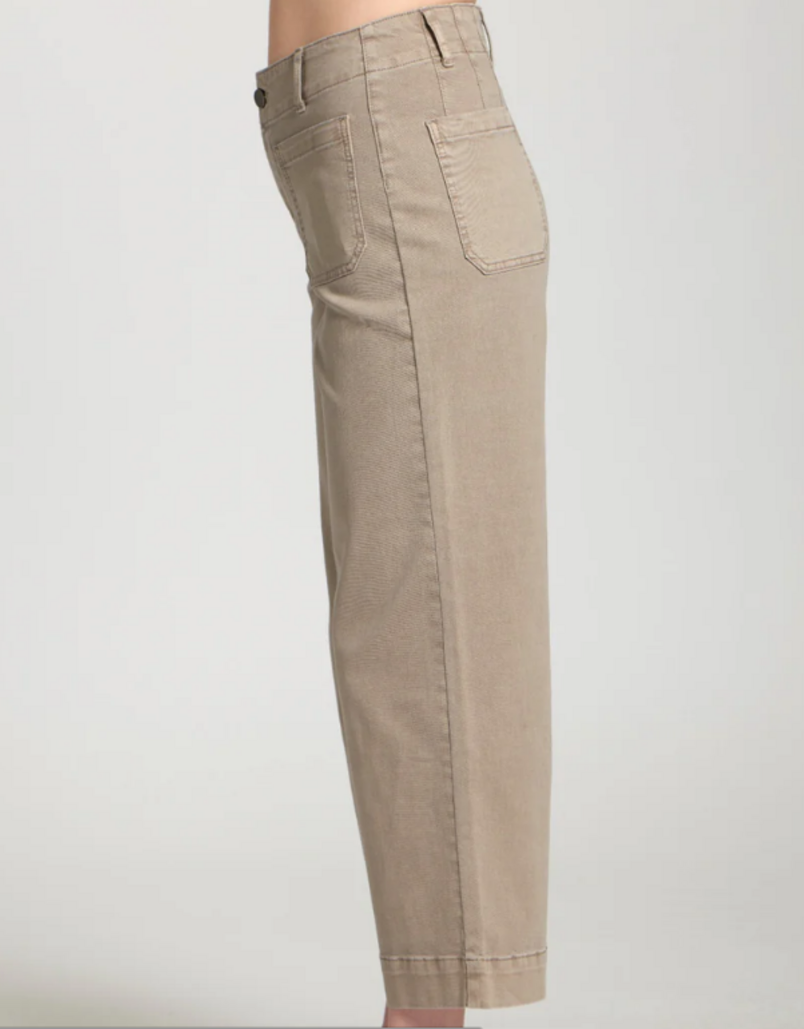 Tribal APNY Mocha Cropped Wide Leg Pant