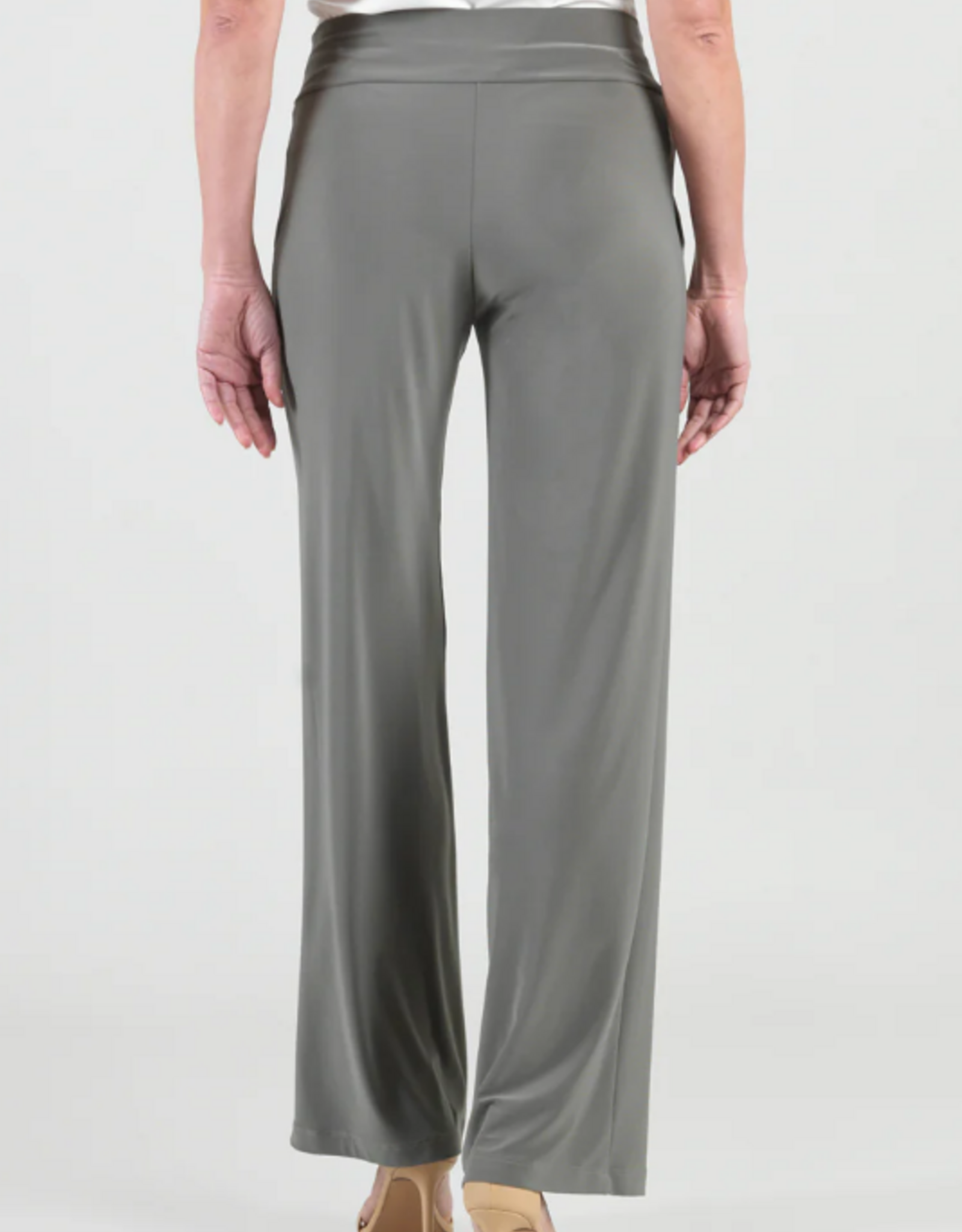 Clara Sun Woo Clara Sun Woo Olive Pull On Knit  Pant