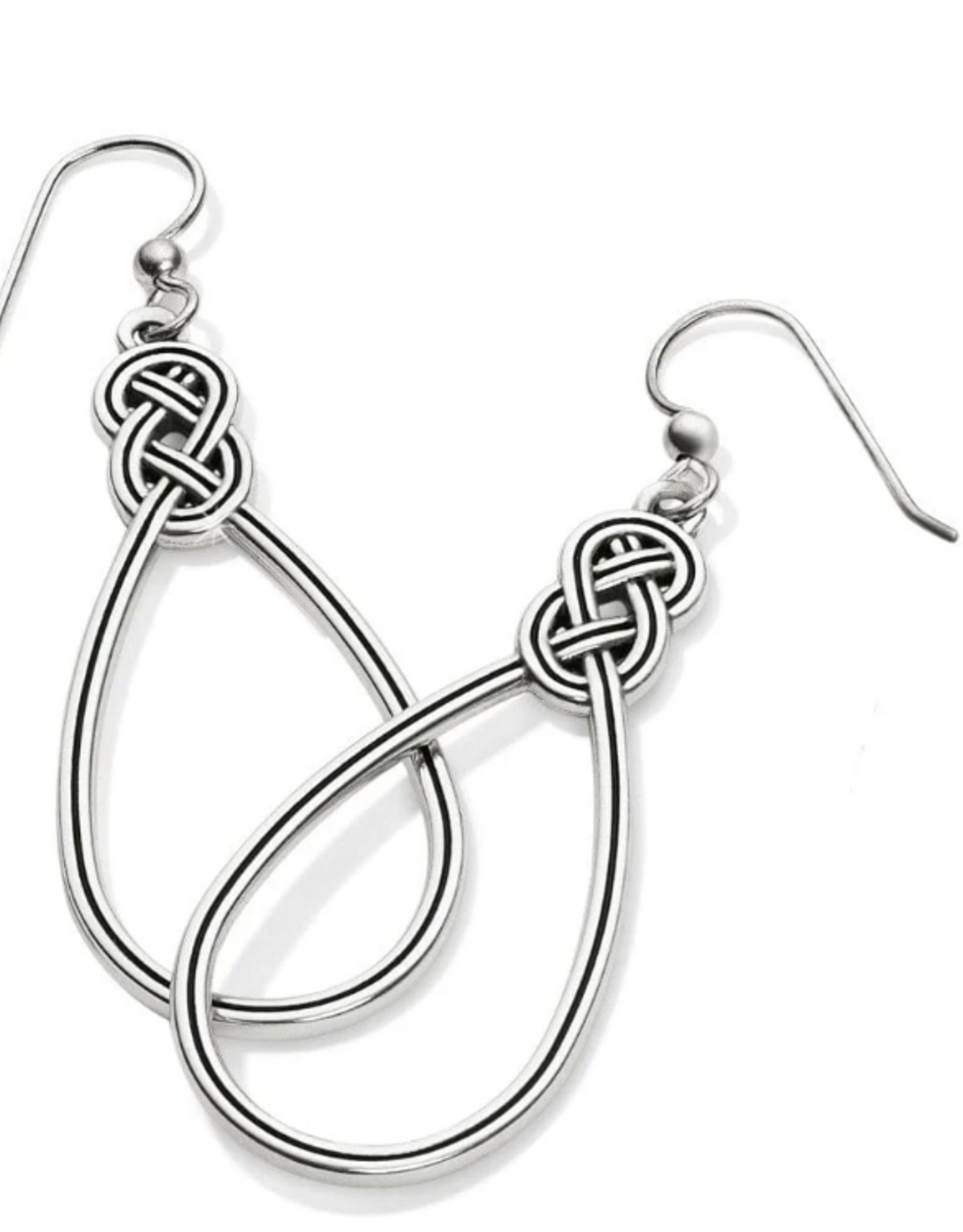 Brighton Brighton JA0770	Silver Interlok French Wire Earrings