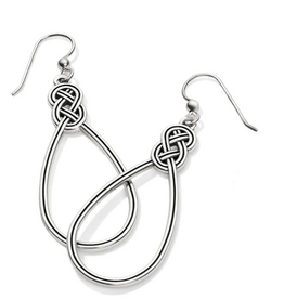 Brighton Brighton JA0770	 Silver Interlok French Wire Earrings