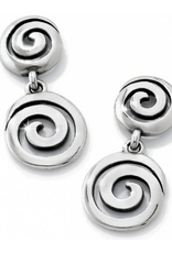 Brighton Brighton Silver Vertigo Post Drop Earrings