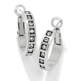 Brighton Brighton Silver Love Knows Hoop Earrings