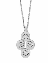 Brighton Brighton Silver Vertigo Spiral Necklace