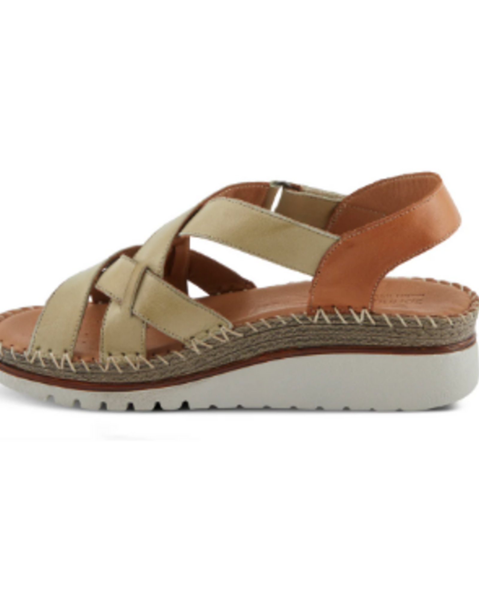 Spring Step Spring Step  Migula Olive Back Strap Sandal