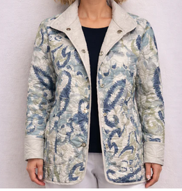 Creations Creation Parchment  Quilted Reversible  Jacket