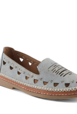 Spring Step Spring Step Anoura Slate Slip On Flat Loafer