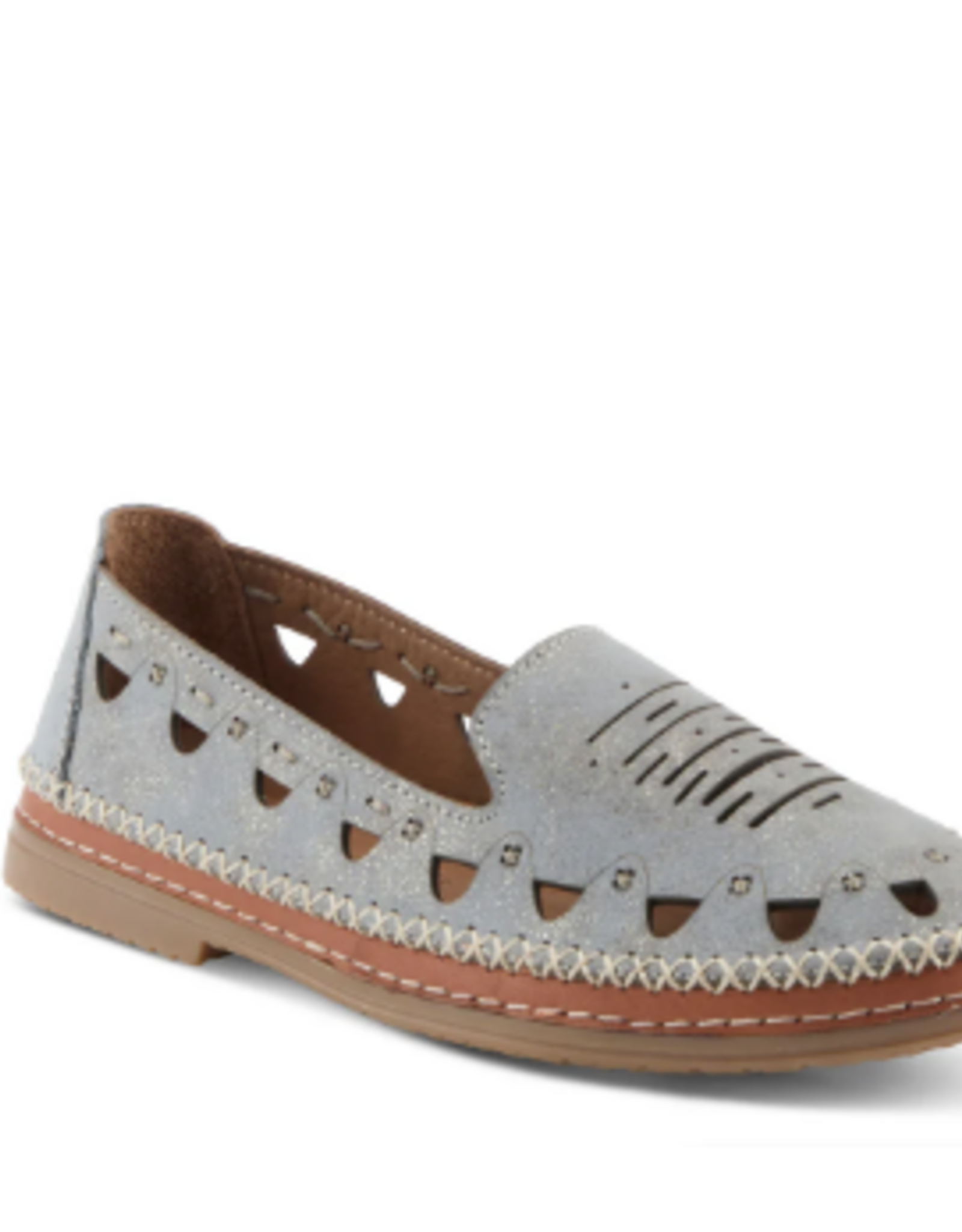 Spring Step Spring Step Anoura Slate Slip On Flat Loafer