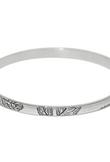 Brighton Brighton JF0384 Silver Natura Slim Bangle