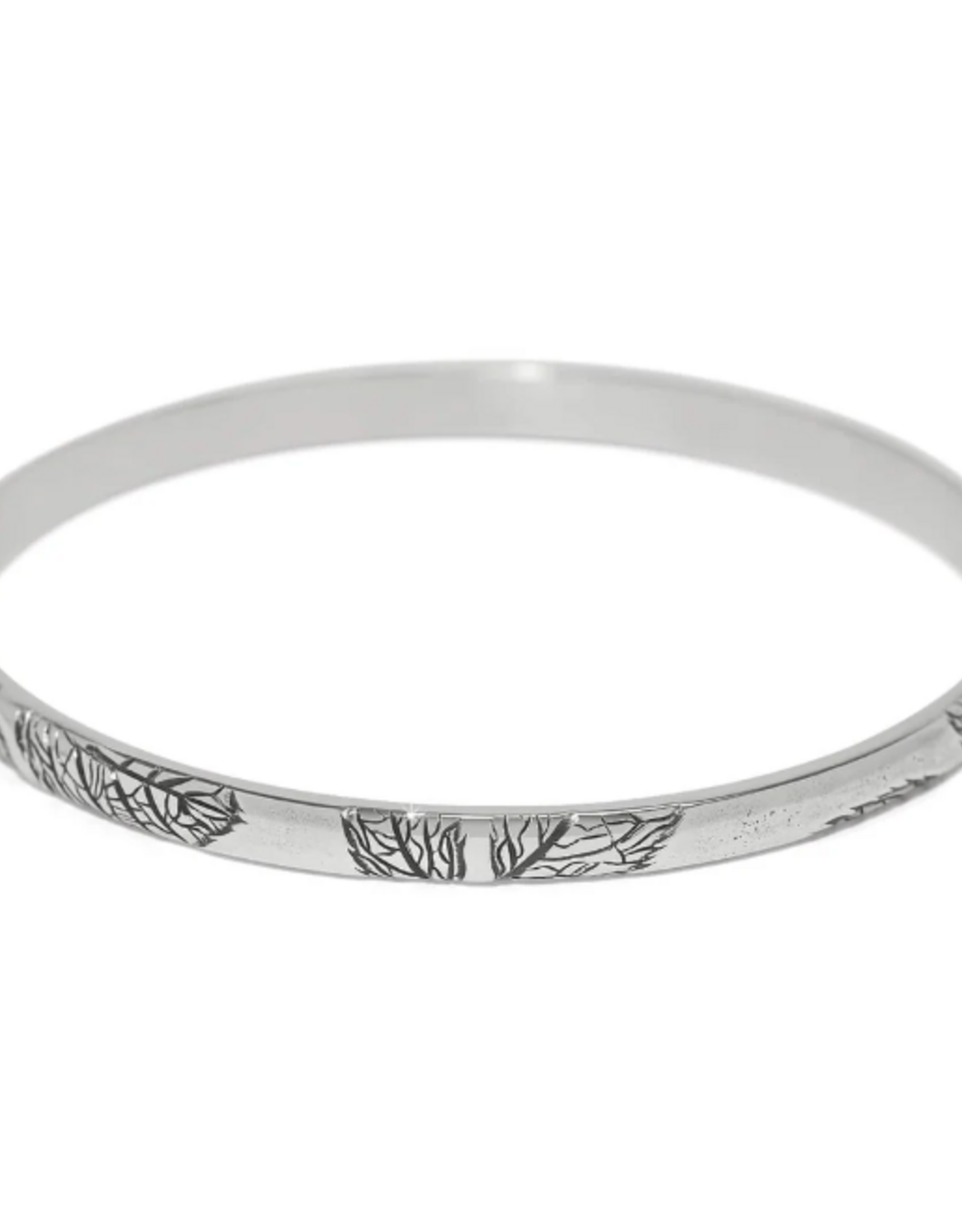 Brighton Brighton JF0384 Silver Natura Slim Bangle