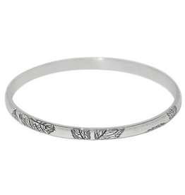 Brighton Brighton JF0384 Silver Natura Slim Bangle