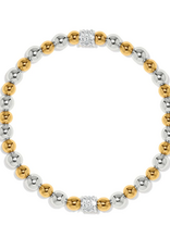 Brighton Brighton Silver/Gold Meridian Petite Stretch Bracelet