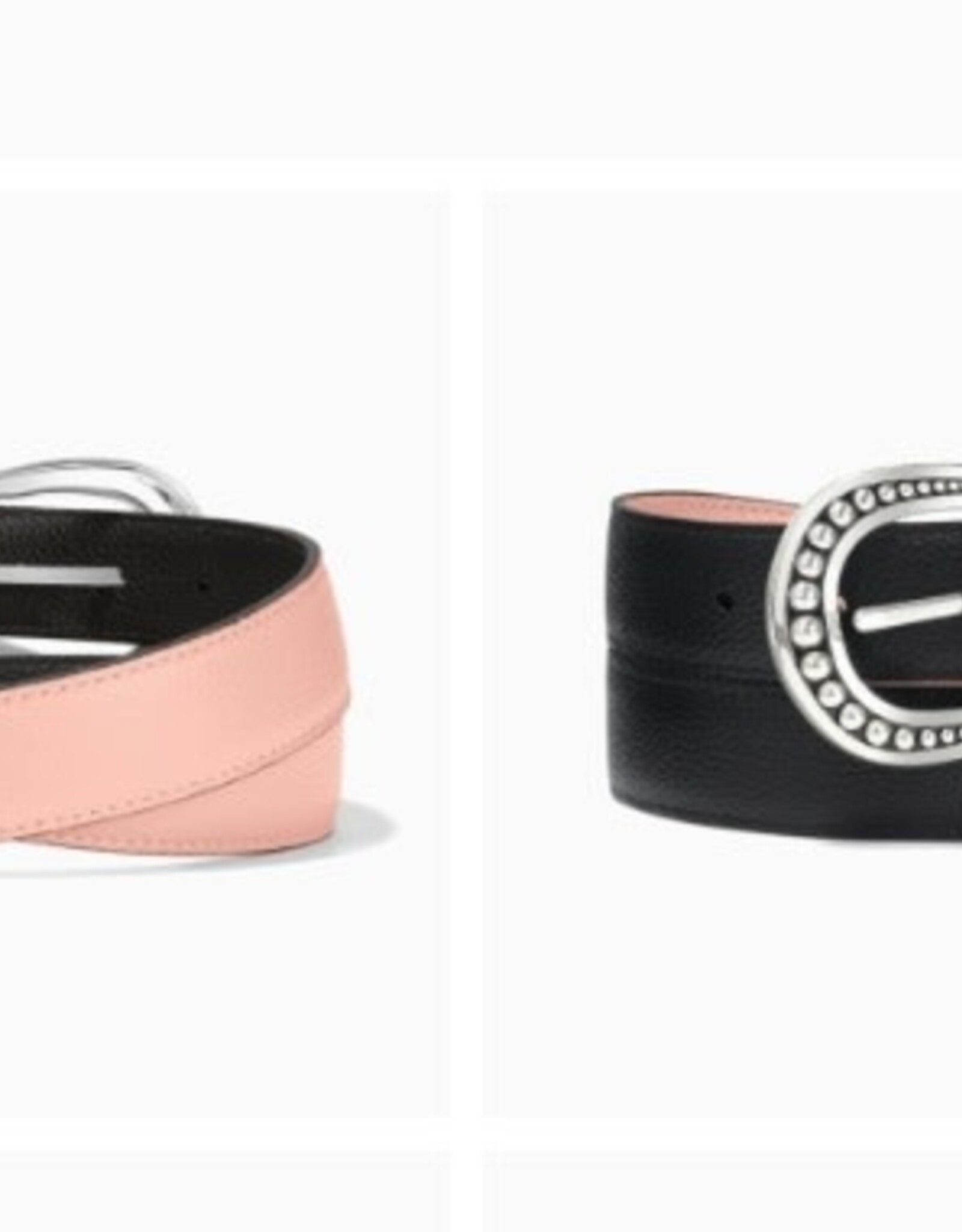 Brighton Brighton Pink/Black Really Tough Reversible Belt