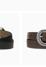 Brighton Brighton B40593 Black/Concrete Really Tough Reversible Belt