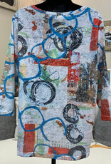 Creations Creation Don't Break The Chain White 3/4 Sleeve Top