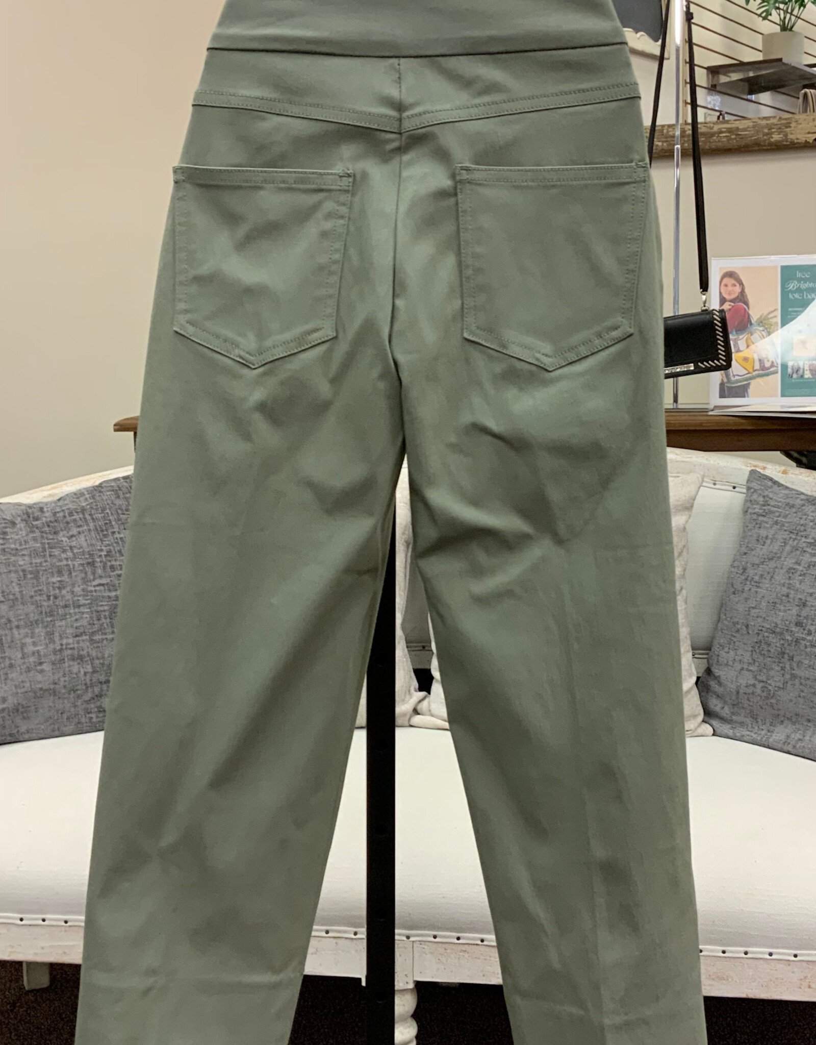 Ruby Rd Ruby Road Sage Pull On Solar Tech Ladder Hem Capri