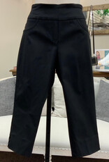 Ruby Rd Ruby Road Black Solar  Millenium Tech Ladder Hem  Petite Capri